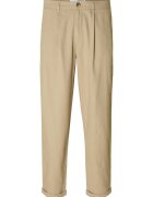 Selected Homme Pantaloni chino barbati 16092732 - In/Bumbac - Bej - Bej