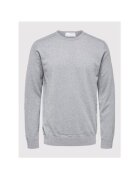 Selected Homme Pulover barbati - 301672456 - Bumbac organic - Gri - Gri