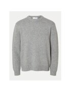 Selected Homme Pulover barbati - 304520471 - Lana/Nylon - Gri - Gri