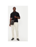 Selected Homme Tricou polo barbati 16094575 - Bumbac organic - Negru - Negru