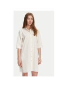 Selmark Camasa stil rochie dama BM033 - Bumbac - M INTL - Ecru