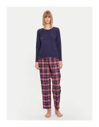 Selmark Pijama dama - 302994472 - Bumbac - 36 EU - Negru