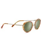 SERENGETI Ochelari GEARY Light Gold Orange Turtoise Acetate - Mineral Polarized 555nm