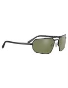 SERENGETI Ochelari HINKLEY Shiny Black Transparent Layer
