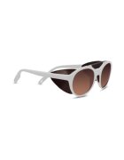 SERENGETI Ochelari LEANDRO GLACIER Matte White - Mineral Polarized Drivers Gradient