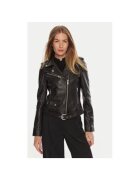 Serge Pariente Geaca dama - 304328329 - Piele naturala - Negru - Negru