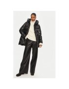 Serge Pariente Geaca dama - 305062819 - Piele naturala - Negru - Negru