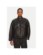 Serge Pariente Geaca dama - 305062826 - Piele naturala - Negru - Negru