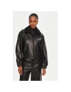 Serge Pariente Geaca dama - 305062840 - Piele naturala - Negru - Negru