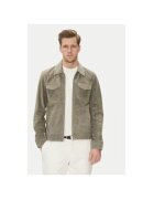Serge Pariente Geaca din piele barbati CRED SUEDE - Piele naturala - Gri - Gri