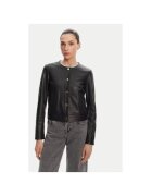 Serge Pariente Geaca din piele dama MARION - Piele naturala - Negru - Negru