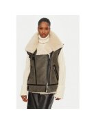 Serge Pariente Vesta dama - 305062833 - Piele naturala - Gri - Gri