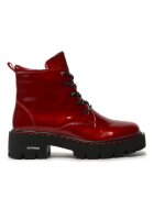 Sergio Bardi Ghete dama - 208980043 - Burgundia - Piele lacuita - Visiniu