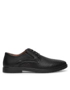Sergio Bardi Pantofi barbati - 590558865237342 - Piele naturala - Negru