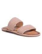 Sergio Bardi Papuci flip-flop dama - Textil - Bej - Bej