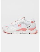Sergio Tacchini Pantofi sport din material sintetic cu garnituri textile - Alb/Roz deschis