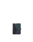 Sergio Valentini Portofel cu aplicatie patchwork - Negru