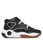 SHAQ Pantofi sport barbati adidasi baschet - piele naturala - negru/alb