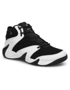 SHAQ Pantofi sport barbati alergare - negru/alb - piele naturala