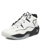 SHAQ Pantofi sport barbati - EOSS-H.O.F AQ95027M - piele naturala - alb