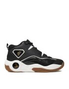 SHAQ Pantofi sport copii - adidasi - piele naturala - negru