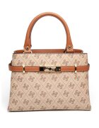SilverPolo Geanta cu bareta de umar - Caramel/Bej deschis - 18x25x10