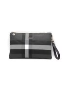 SilverPolo Geanta cu model in carouri - Negru - 20 x 30 x 2 CM