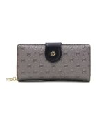 SilverPolo Portofel cu model in relief - Gri deschis