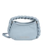 Silvian Heach Geanta dama - azur - 19x14x8cm - piele ecologica - cu bretea reglabila