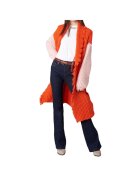 Silvian Heach Pulover dama nylon/viscoza - portocaliu/roz -