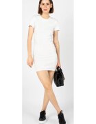 Silvian Heach Rochie scurta cu decolteu la baza gatului - 40