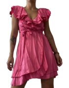 Silvian Heach Rochie - Viscoza - Roz -