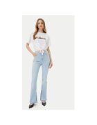 Silvian Heach Tricou dama GPP25190TS - Bumbac - Alb - Alb