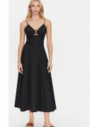 Simona corsellini Rochie dama - 305172426 - Bumbac - Negru - Negru