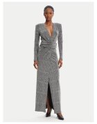 Simona corsellini Rochie de seara de dama argintie