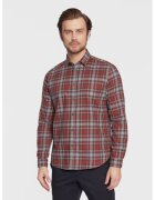 Sisley Camasa barbati - 300796290 - Bumbac - Rosu