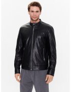 Sisley Geaca barbati - Piele ecologica - Negru