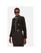 Sisley Geaca dama - 304280221 - Piele ecologica - Negru - Negru