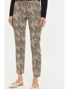 Sisley Pantaloni dama - 304280382 - Bumbac - Maro - Maro