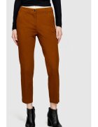 Sisley Pantaloni dama - Bumbac - Maro - Maro