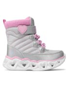 Skechers 209076530 - Piele ecologica/Textil - Gri - Gri