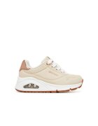 Skechers Adidasi fete 310545L - Piele ecologica - Bej
