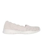 Skechers Balerini de plasa Seager - Crem