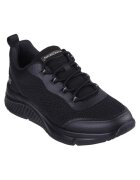 Skechers Bobs Arch Comfort B Sweet- A Pinch Pantofi sport negri cu șireturi pentru femei 117561-BBK
