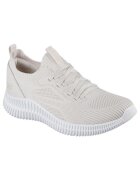 Skechers BOBS GEO LITE - DIVINE LOOK adidași de damă cu slip-on - culoare naturală 117427-NAT