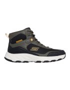 Skechers Bocanci pentru drumetii Hillcrest 2.0-Woodrock - Negru/Verde inchis