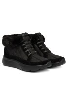 Skechers Botine dama 144841 - Textil - Negru
