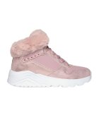 Skechers Ghete cu garnitura de blana sintetica - Roz