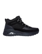Skechers Ghete cu insertii de piele intoarsa - Negru
