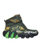 Skechers Ghete cu lumini led - model si velcro - Portocaliu/Verde sparanghel